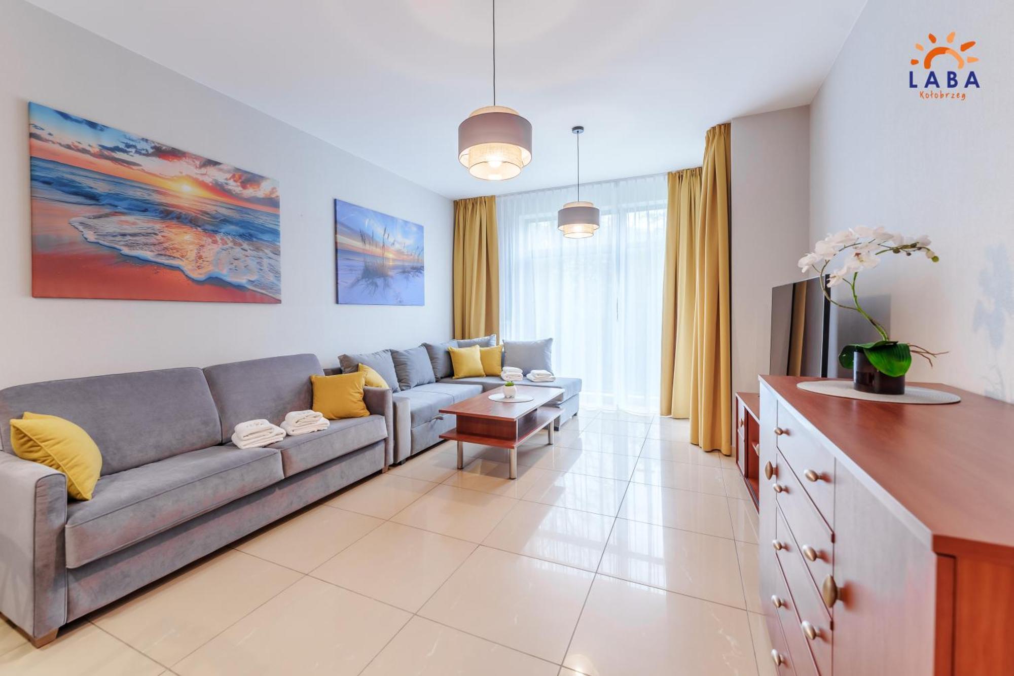 Laba Kolobrzeg Apartamenty Diune Z Parkingiem Экстерьер фото
