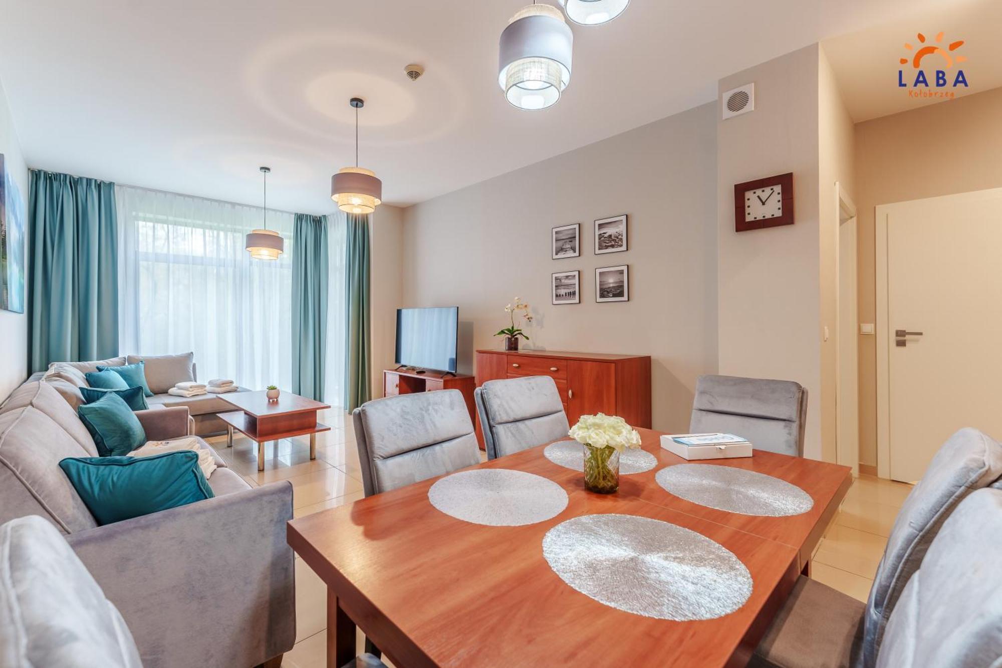 Laba Kolobrzeg Apartamenty Diune Z Parkingiem Экстерьер фото